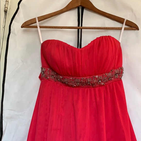 strapless hi-low dress💗 - Picture 5 of 8